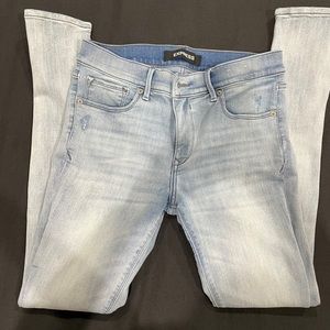 Express Stretch+ Denim Perfect Legging Mid rise 8R